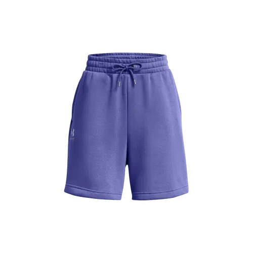 Under Armour Armour Fleece Casual Shorts Women's Purple