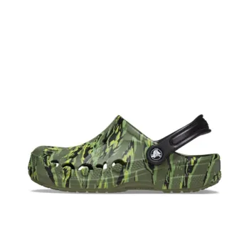 Crocs Clogs Unisex Green Camouflage
