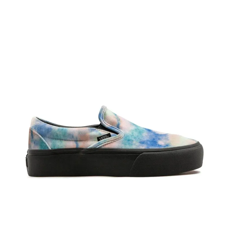 Vans Classic Slip On Platform 'Velvet Tie Dye'-1
