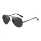 Black Frame with Polarized Black Gray Lens