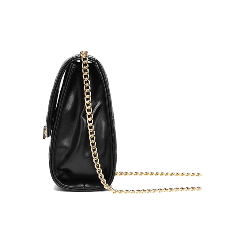CORALDAISY Synthetic Leather Cell Phone Pouch, Coin Purse, Shoulder Bag, Crossbody Bag Regular Women's Mousse Black-4