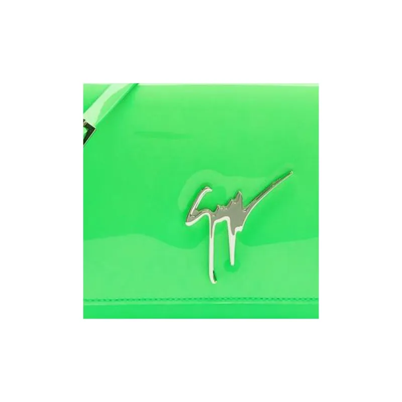 Giuseppe Zanotti/GZ Patent Leather Crossbody Bag Shoulder Bag Regular Women's Neon Green-4