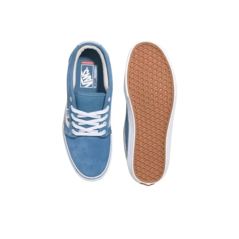 Chukka Vans Low 'Sidestripe Light Navy Cream'-3