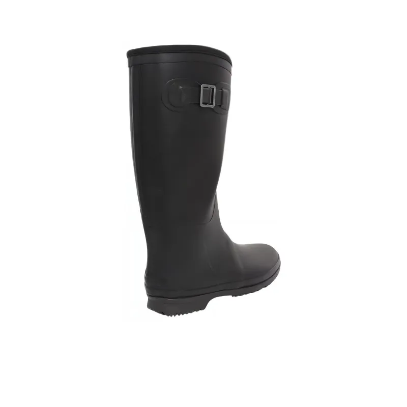 MoonStar Water-Resistant Rain Boots Women's Black-1