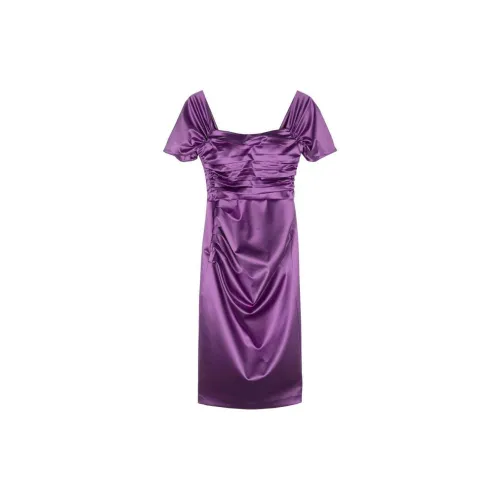 CHIARA BONI La Petite Robe Short-Sleeved Dresses Women's Purple