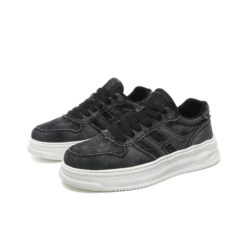 CEDAR HAN Canvas Shoes Unisex Low Top White-10