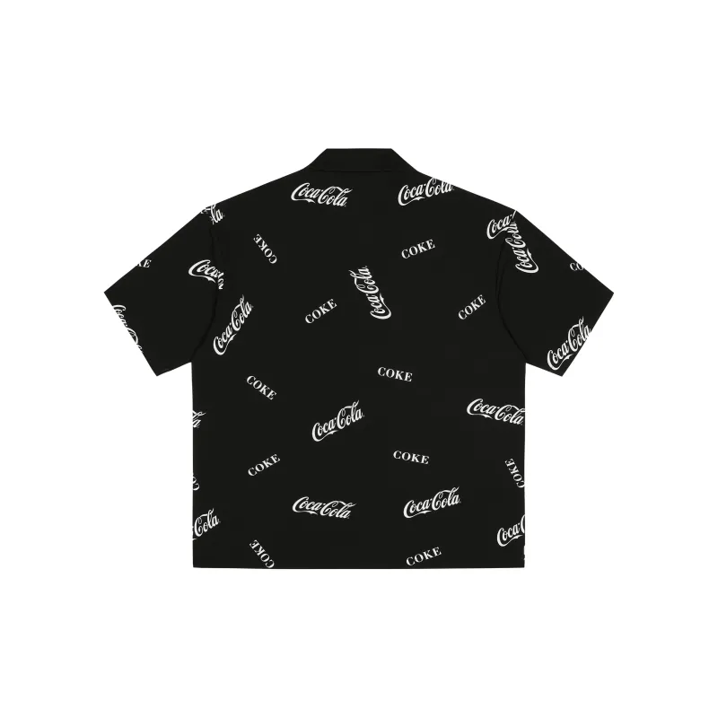 Coca Cola Shirt Unisex Starlight Black-1