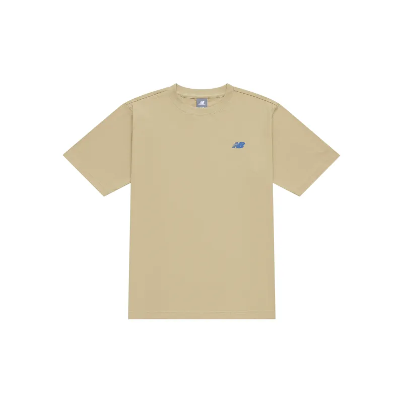 New Balance x PK SHEJISHILIANMINGKUAN Centripetal Life Illustration Series T Shirt Unisex Khaki-1