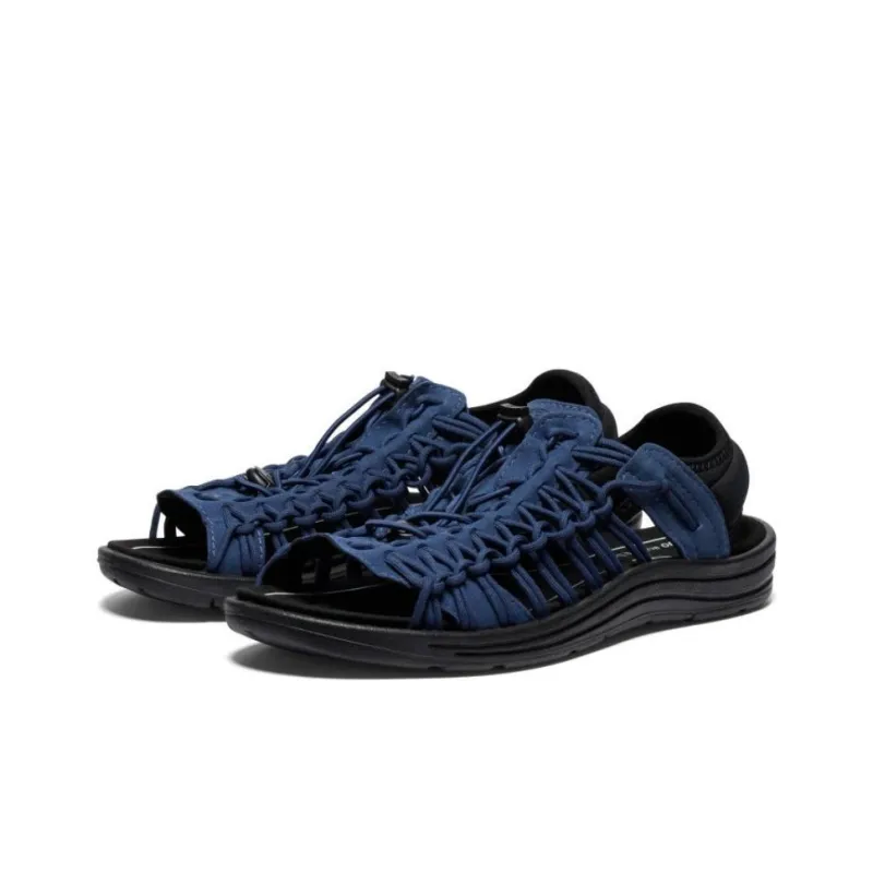 KEEN UNEEK 2 Abrasion Resistant River Trekking Shoes Men's Dark Blue Black-2