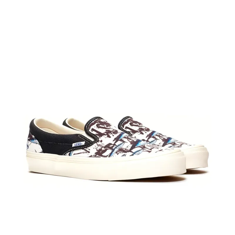 Vans Ralph Steadman X Og Classic Slip On Lx 'Blue Tuna'-1