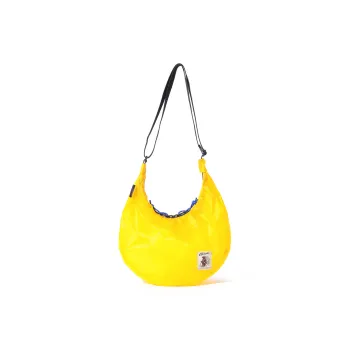 COBMASTER Nylon Crossbody Bag, Shoulder Bag Unisex Yellow/Blue/Pink