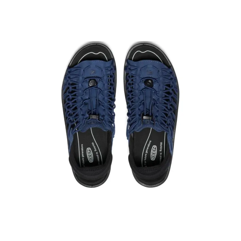 KEEN UNEEK 2 Abrasion Resistant River Trekking Shoes Men's Dark Blue Black-3