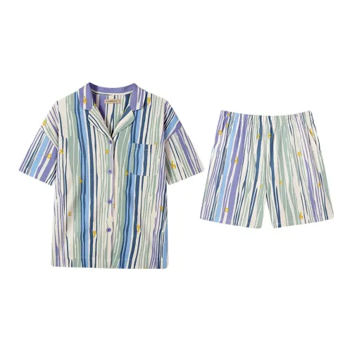 AUTUMNDEER Pajama Set Women's Image Color