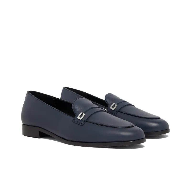 Carel Loafers 1.5cm Women's Blue-2