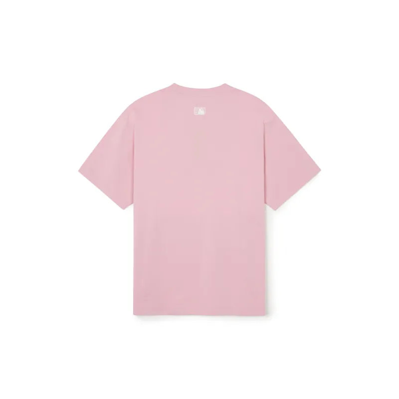 MLB Los Angeles Dodgers T Shirts Unisex Pink-1