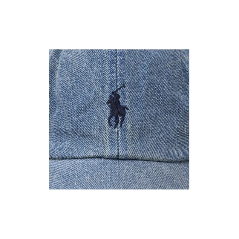 Polo Ralph Lauren Cotton Baseball Caps Unisex Blue-4