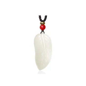 MARY WINDSOR Hetian Jade Necklaces Unisex White Jade