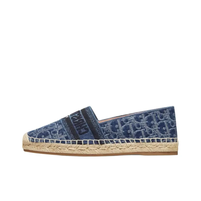 DIOR Granville Espadrilles Women's Blue-0