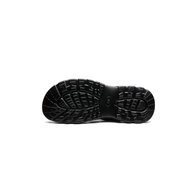 PAMATE Beach Sandals Men Brown/Gray-12