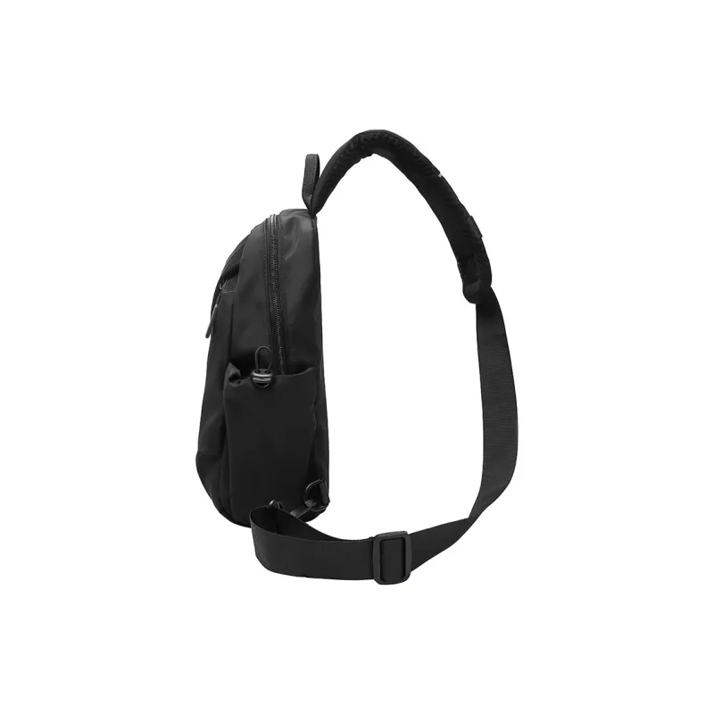 DCLOUD Polyester Crossbody Bag Regular Men's Black-2