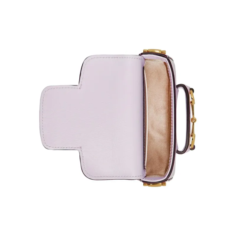 GUCCI Horsebit 1955 Leather Shoulder Bag Crossbody Bag Extra Mini Women's Light Pink-6