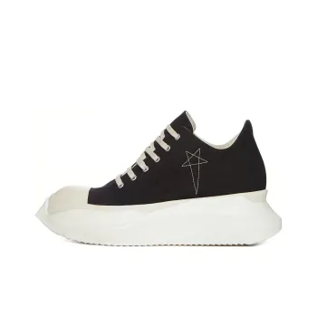 Rick Owens DRKSHDW Abstract Low Pentagram Embroidery Black/Milk