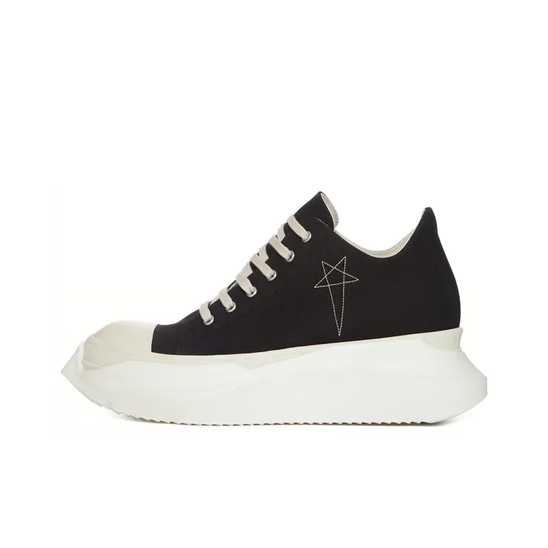 Rick Owens DRKSHDW Abstract Low Pentagram Embroidery Black/Milk-0