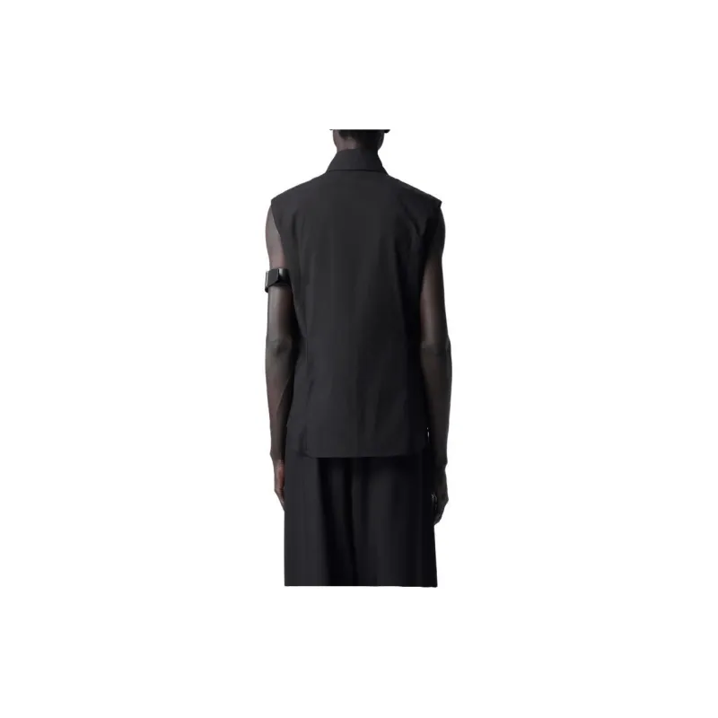 Ann Demeulemeester Boldewijn Sleeveless Shirt Shirt Men's Black-1