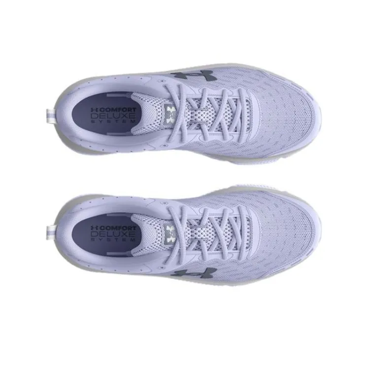Under Armour Charged Assert 10 Cushioning Wear-Resistant Low-Top Running Shoes Women's Light Purple-3