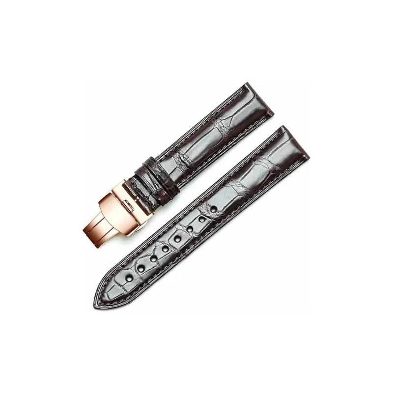 Gangjue Omega Compatibility Watch Band Genuine Leather Material-55