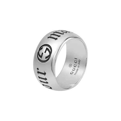 GUCCI Rings Unisex Silver