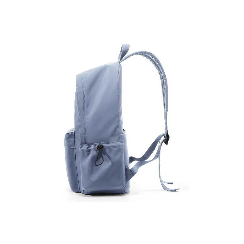 LANDCASE Fabric Backpack Laptop Bag Backpack Unisex Burgundy/Black/Ecru/Blue-3