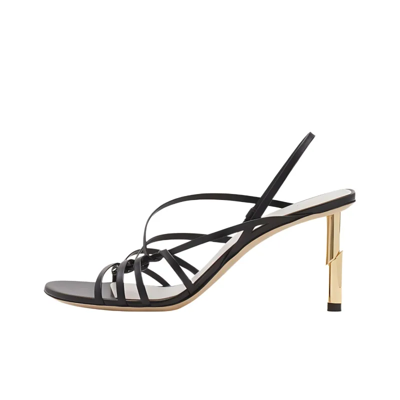Lanvin Sequence 70mm Leather Sandals-0