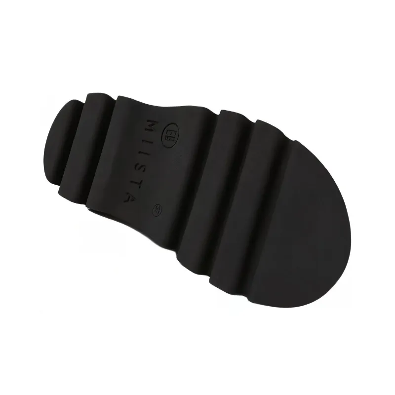 MIISTA Strap Sandals 4cm Women's Black-3