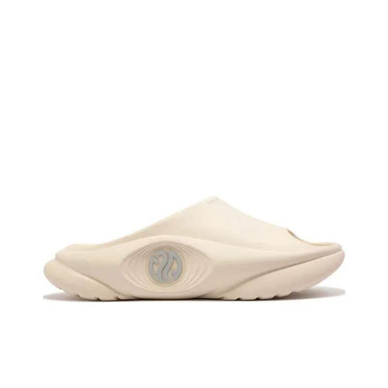 361° Slip Resistant Abrasion Resistant Slide Slippers Men's Beige Gray-1