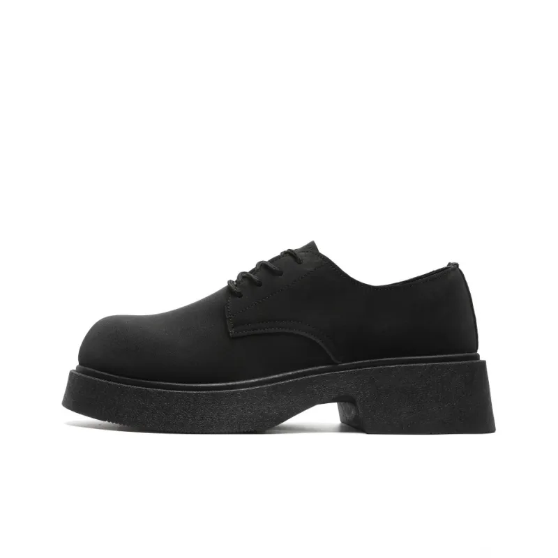 Medd Men's Casual Shoes Unisex Low Top Black-7