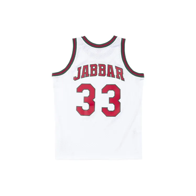Mitchell Ness Basketball Jerseys Men White-1