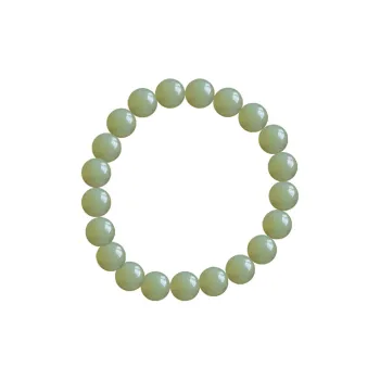 MARY WINDSOR Hetian Jade Bracelets Women's Pale Greenish-White Jade