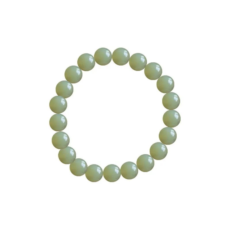 MARY WINDSOR Hetian Jade Bracelets Women's Pale Greenish White Jade-0