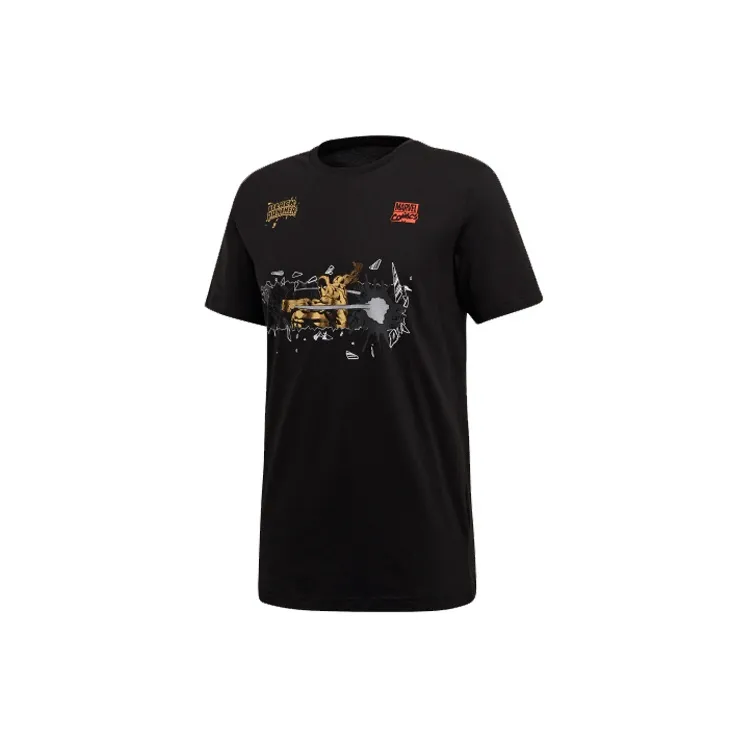 Adidas x MANWEILIANMING T Shirt Men's Black-1
