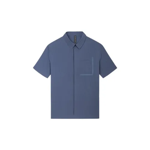 Anta Anta Champion All Weather Series Shirt Men's Jing Mo Blue