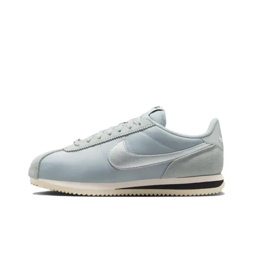 Nike Cortez Running Shoes Men Low-Top Light Blue