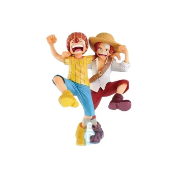 BANDAI Baki Banpresto Glass Factory Ichiban Kuji One Piece One Piece & Shanks Trainee Pirate E Prize Bonus Gifts 10cm