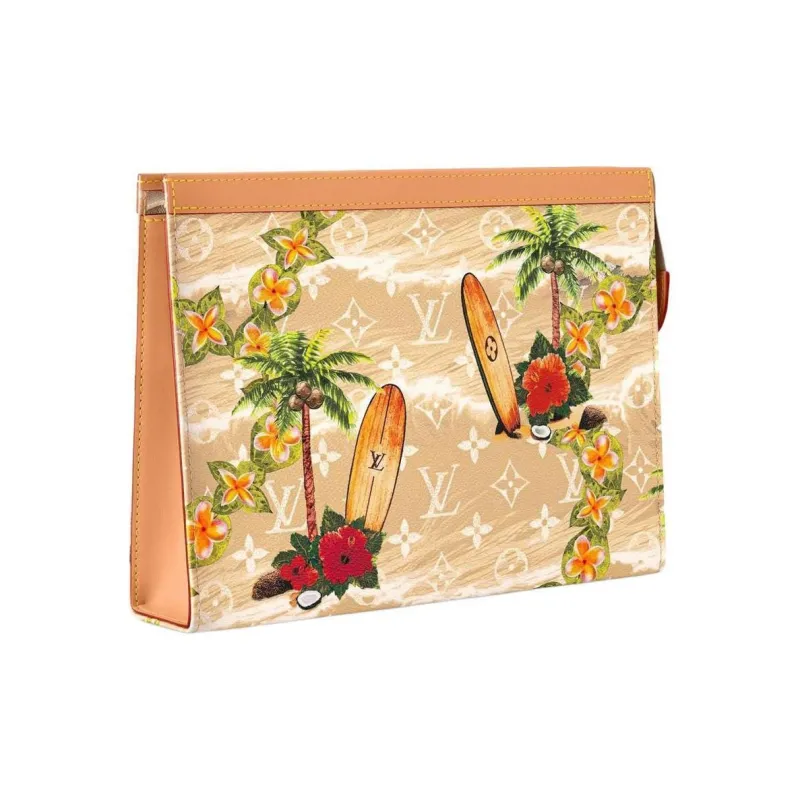 LOUIS VUITTON Pochette Voyage Monogram Surfin' Sand-1