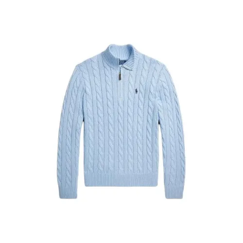Polo Ralph Lauren Cable Knit Sweater Sweater Men's Blue