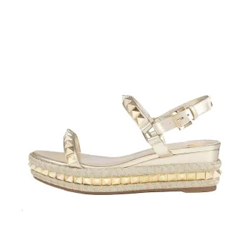 CL Pyraclou One Strap Sandals Women's Gold