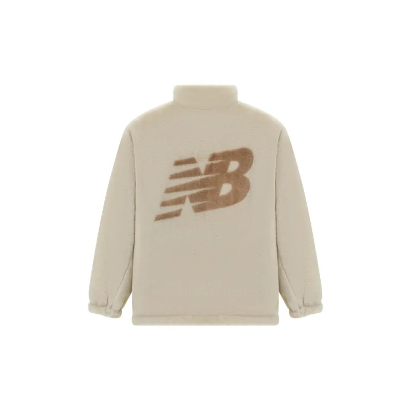 New Balance Jackets Unisex Beige-3
