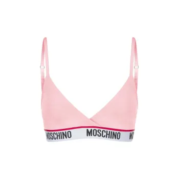 MOSCHINO Logo underband Bra