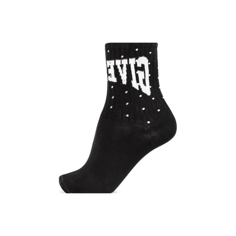 Givenchy Short Embellished Football Socks 'Black'-0