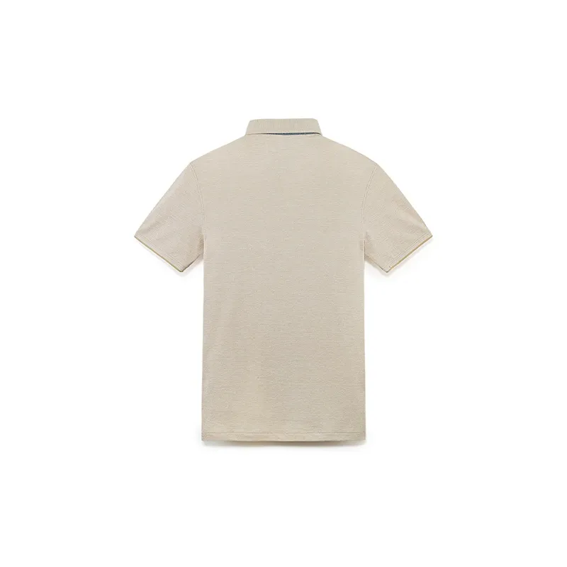 Timberland Polo Shirts Men Liquorice Yellow-1